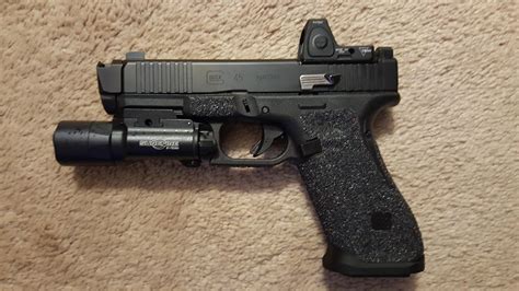 0 <b>Glock</b> micro <b>compensator</b> it was designed for the <b>Glock</b> 19, 17, and 26 that will fit ALL 1/2-28 barrels! The <b>compensator</b> is 100% reliable with the stock springs, meaning you dont need to change a thing! Made from CNC machined high quality 6061 aluminum and coated with a black Cerakote finish, this <b>comp</b> looks amazing on OEM or “Gucci” glocks. . Radian glock comp